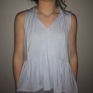 Light blueish tank top